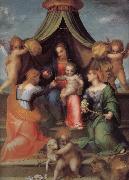 Andrea del Sarto Christ of Kisalin-s wedding oil painting picture wholesale